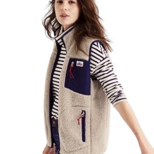 Penfield x Madewell Sherpa Fleece Vest